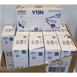 1000 XL MARIGOLD VINYL DISPOSABLE EXAM. GLOVES