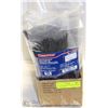 Image 1 : LOT OF 9 BAGS OF ASSORTED SMALL BLACK ZIPTIES