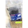 Image 1 : LOT OF 10 BAGS OF ASSORTED SMALL BLACK ZIPTIES
