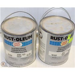 2 PAILS OF RUST-O-LEUM LABORSAVER GLOSS-BASE