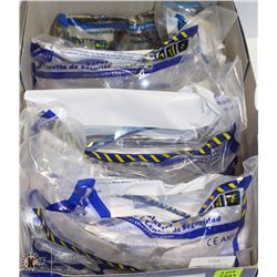 7 PAIRS OF NORTH SAFETY GLASSES T1300