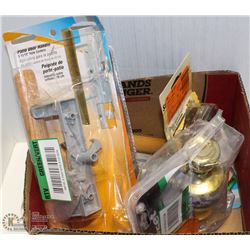 BOX OF STORE-RETURN ENTRY-HANDLES