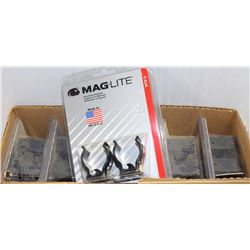 9 PACKS OF MAG-LITE MOUNTING BRACKETS
