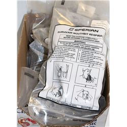 5 SPERIAN SURVIVAIR MOUTHBIT RESPIRATORS