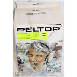 NEW PELTOR HT7B LISTEN-ONLY HEADSET 1/4" STEREO