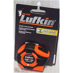 LOT OF 3 HI-VIS 10FT TAPE MEASURES