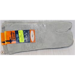 2 PAIRS OF GANDER BRAND 7805P ALL LEATHER GLOVES