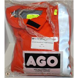SIZE LARGE AGO INSULATED ULTRA-SOFT PARKA