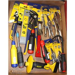 FLAT OF NEW ASSORTED HAND TOOLS (ON CHOICE)