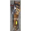 Image 1 : BUNDLE OF HANDSAWS + HACKSAWS