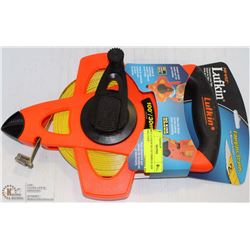 100FT LUFKIN HI-VIZ FIBREGLASS LONG-TAPE