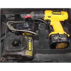 DEWALT CORDLESS DRILL IN CASE