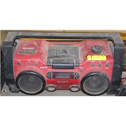 SONY MP3 JOBSITE RADIO