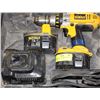 Image 1 : DEWALT 1/2" 14.4V XRP DRILL W/ 2 BATTERIES &