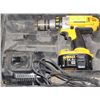 Image 1 : DEWALT 1/2" 14.4V XRP DRILL W/ BATTERY & CHARGER