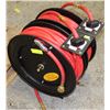 Image 1 : POWERFIST RETRACTABLE DOUBLE-AIR HOSE REEL