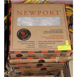 LOT OF 6 BOXES OF EASY SELF ADHESIVE 12 X 12 TILES