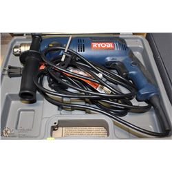 RYOBI 1/2" VARAIBLE SPEED HAMMER DRILL