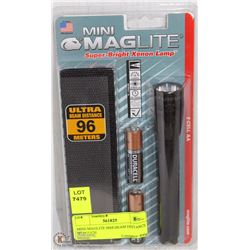 MINI-MAGLITE 96M BEAM DISTANCE W/ POUCH
