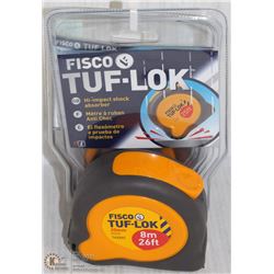PAIR OF FISCO TUF-LOC 25FT TAPE MEASURES