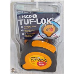 PAIR OF FISCO TUF-LOC 25FT TAPE MEASURES