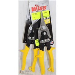 PAIR OF WISS STRAIGHT EDGE AVIATION SNIPS