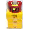 Image 1 : LOT OF 4 CONDOR RED-ZONING/BARRICADE TAPE