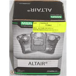 MSA  ALTAIR 2X H2S-LC INSTRUMENT/GAS DETECTOR