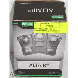 MSA  ALTAIR 2X H2S-LC INSTRUMENT/GAS DETECTOR