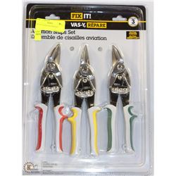 SET OF 3 AVIATION SNIPS SET