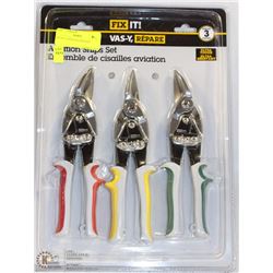 SET OF 3 AVIATION SNIPS SET