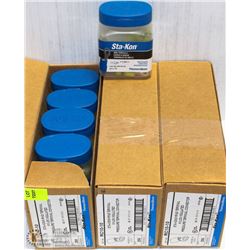 3 BOXES OF STA-KON RING TERMINAL PRESSU. CONNECTOR