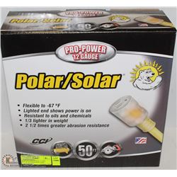 NEW 50FT PRO-POWER 12 AWG POLAR HD EXTENSION CORD
