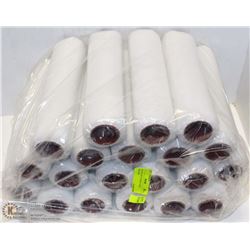 PACK OF 20, 9" WHITE PAINT ROLLERS