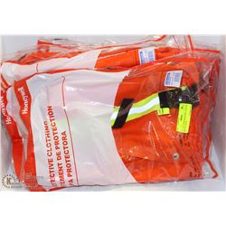 LOT OF 5 NEW HONEYWELL DELUXE SAFETY VESTS
