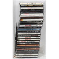 LOT OF 29 COUNTRY CDS