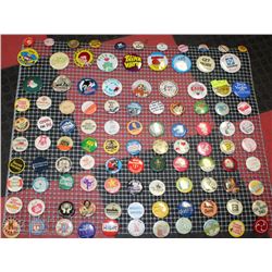 COLLECTION OF 100 VINTAGE BUTTONS