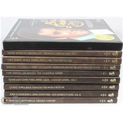 LOT OF 8 FRANKLIN MINT RECORD SOCIETY RECORDS