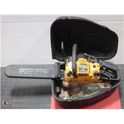 POULAN 220 PRO CHAINSAW 16" AS IS