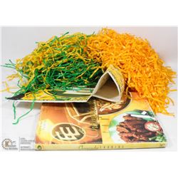 BOX W/EDMONTON ESKIMO ITEMS -