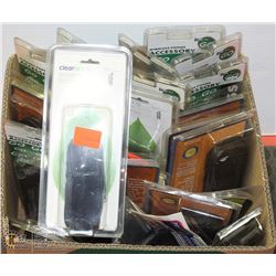 BOX FULL OF NEW LEATHER CELL PHONE