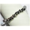 Image 1 : STAINLESS STEEL MEN'S MACHINE PART LINK BRACELET