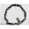 Image 2 : STAINLESS STEEL MEN'S MACHINE PART LINK BRACELET