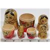 Image 1 : SMALL MATROYOSHKA NESTING DOLLS SET