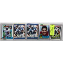 LOT OF ASSORTED FOOTBALL CARDS INCL EMMITT SMITH