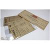 Image 1 : LOT OF 3-1940'S ORIGINAL COCA COLA CARBON RECEIPTS