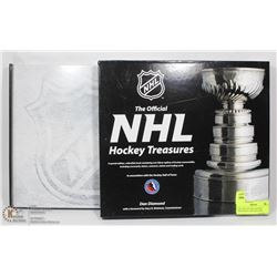 THE OFFICIAL NHL HOCKEY TREASURES CONTAINS 100'S