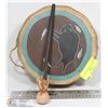 Image 1 : AUTHENTIC HANDMADE NATIVE DRUM