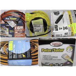 FEATURED ITEMS: EXTENSION CORDS/HOSES/VACCUMS