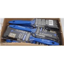 12 CROWN MEAKINS 2" PAINT BRUSHES
